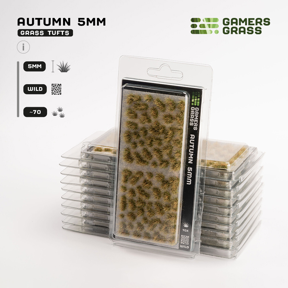 

Аксессуары Gamers Grass Gamers Grass Tufts: Autumn - Wild 5mm