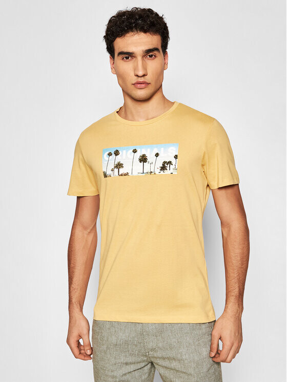 

Футболка стандартного кроя Jack&Jones, желтый
