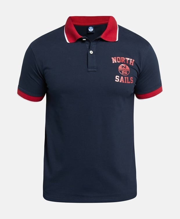 

Рубашка поло North Sails, темно-синий