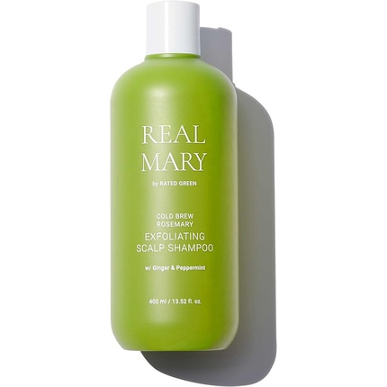 Real Mary Отшелушивающий шампунь для кожи головы 400мл, Rated Green