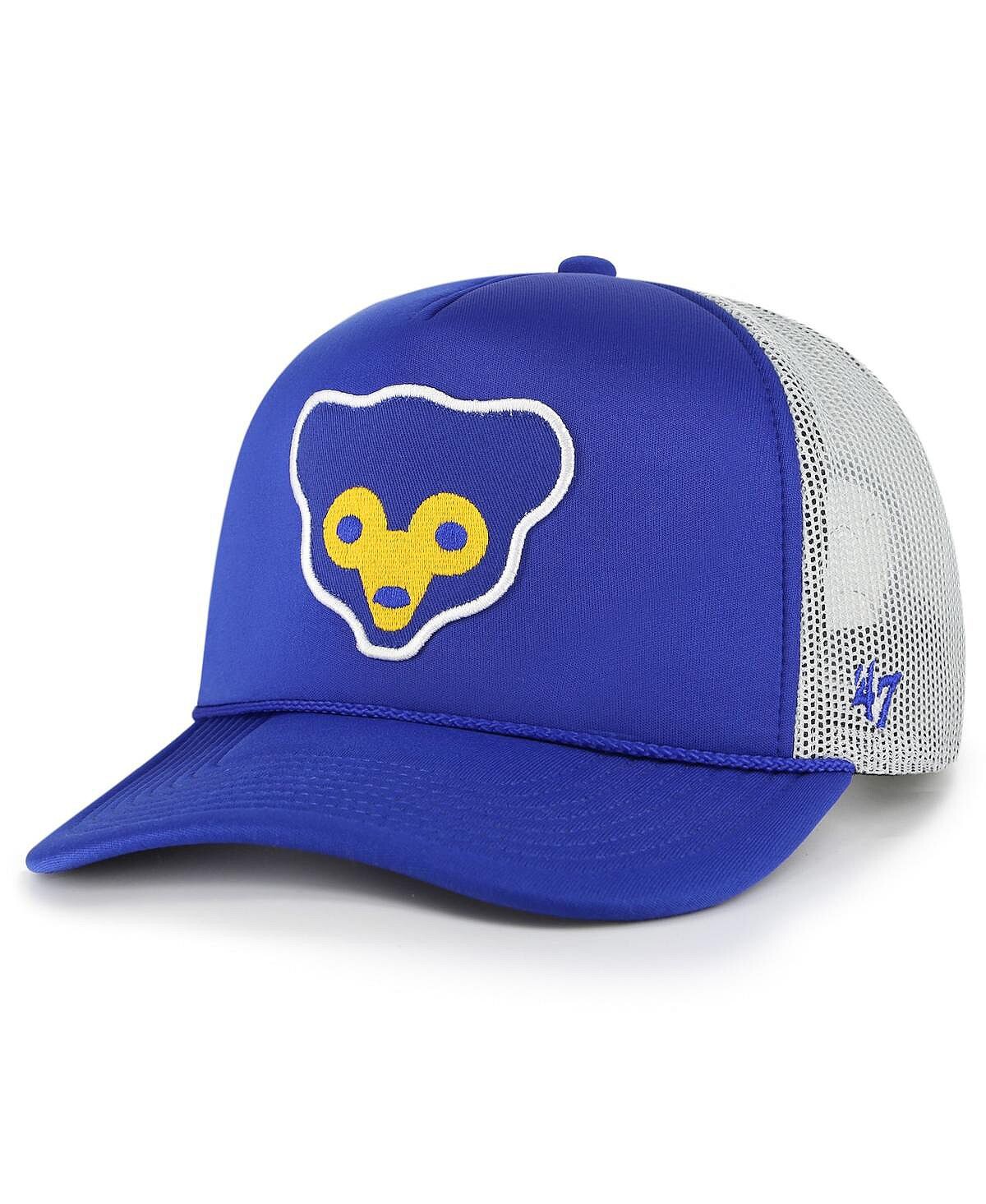 

Мужская кепка Trucker Snapback с логотипом Royal Chicago Cubs '47 Brand