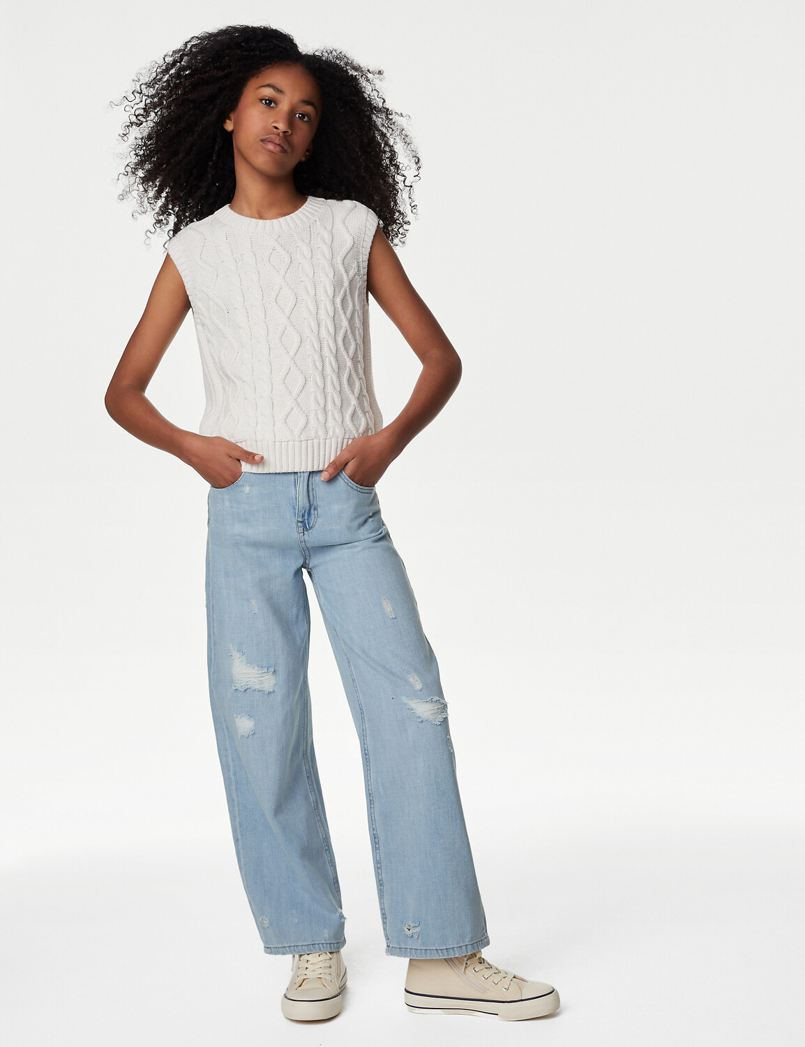 

Свободные джинсы (6–16 лет) Marks & Spencer