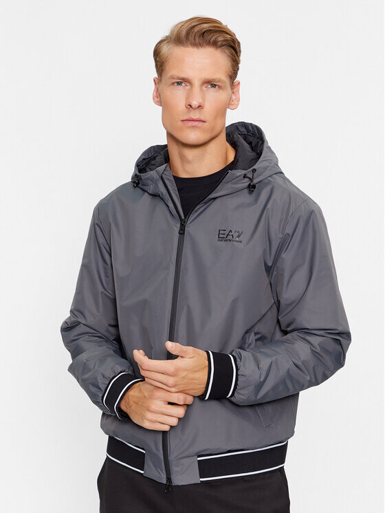 

Переходная куртка стандартного кроя Ea7 Emporio Armani, серый
