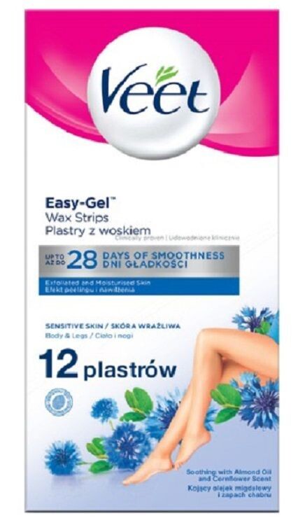 

Veet пластыри для депиляции, 12 шт.