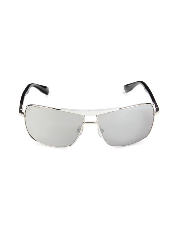 Прямоугольные солнцезащитные очки 62MM Web, цвет Gunmetal web