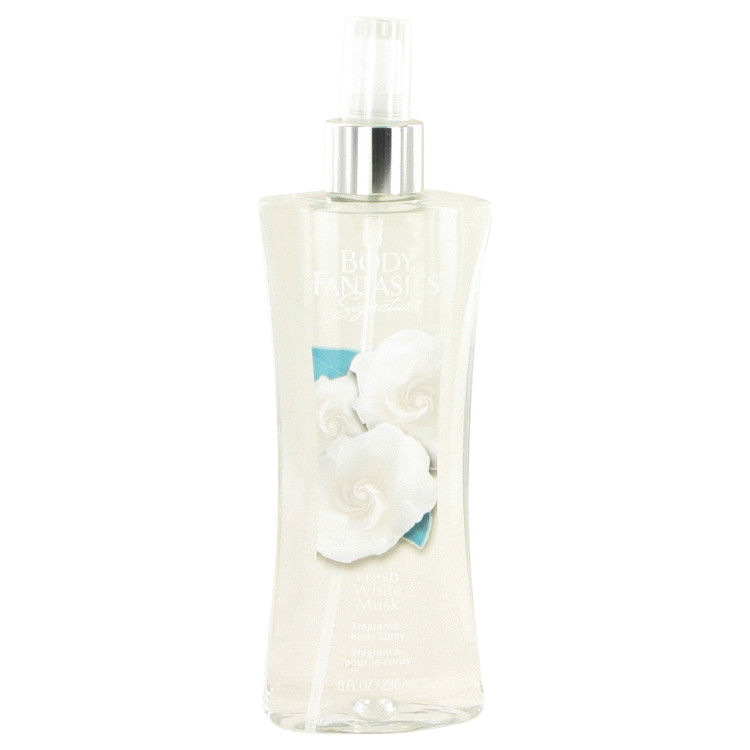 цена Духи Body Fantasies Signature Fresh White Musk Body Parfums De Coeur, 240 мл