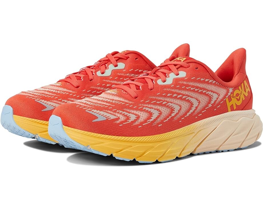 

Кроссовки Hoka Men's Arahi 6, цвет Fiesta/Amber Yellow