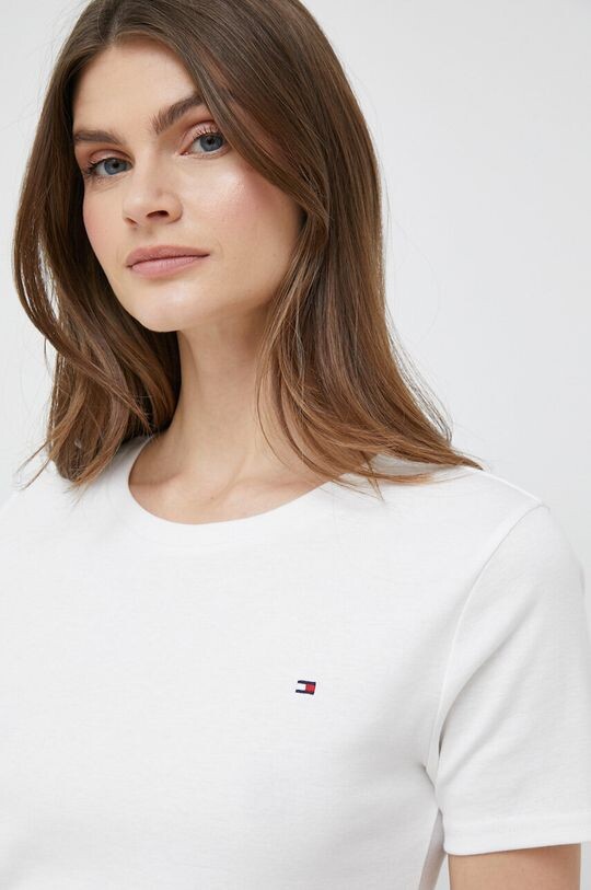 

Хлопковая футболка Tommy Hilfiger, белый