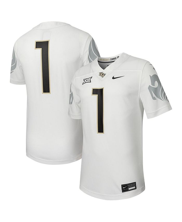 

Мужская белая футболка №1 UCF Knights Untouchable Football Replica Nike, белый