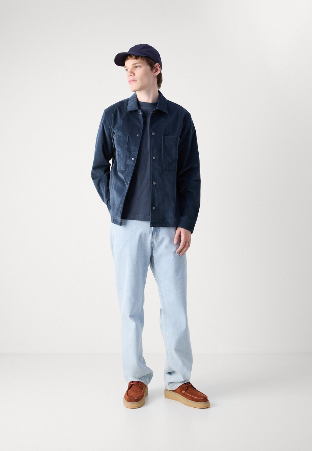 

Куртка OVERSHIRT Calvin Klein, темно-синий