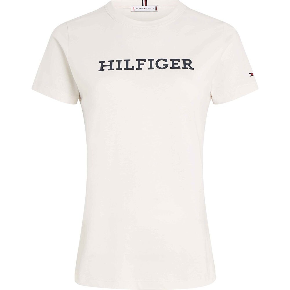 

Футболка Tommy Hilfiger Slim Monotype Print, белый