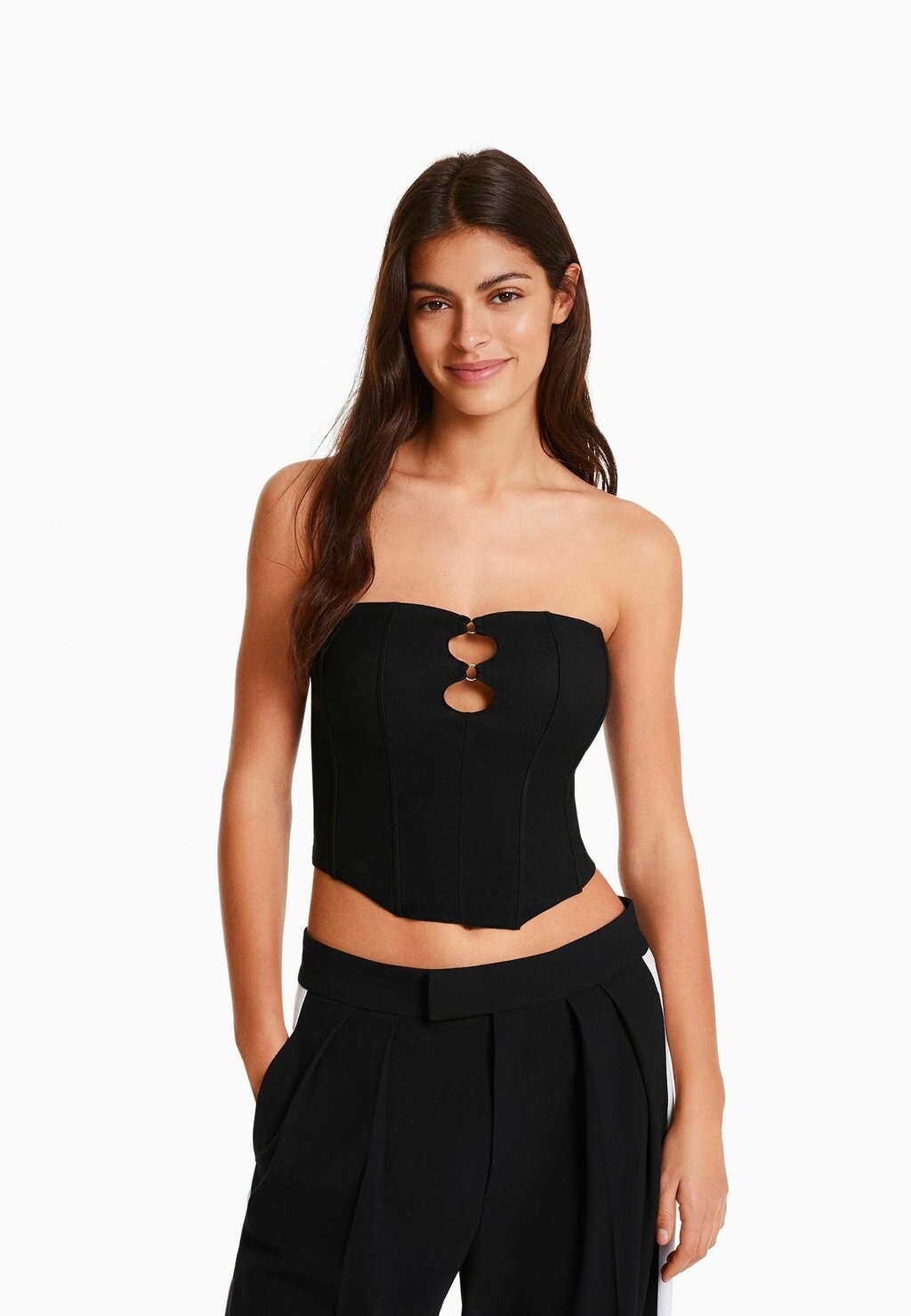 

Топ Bershka, черный