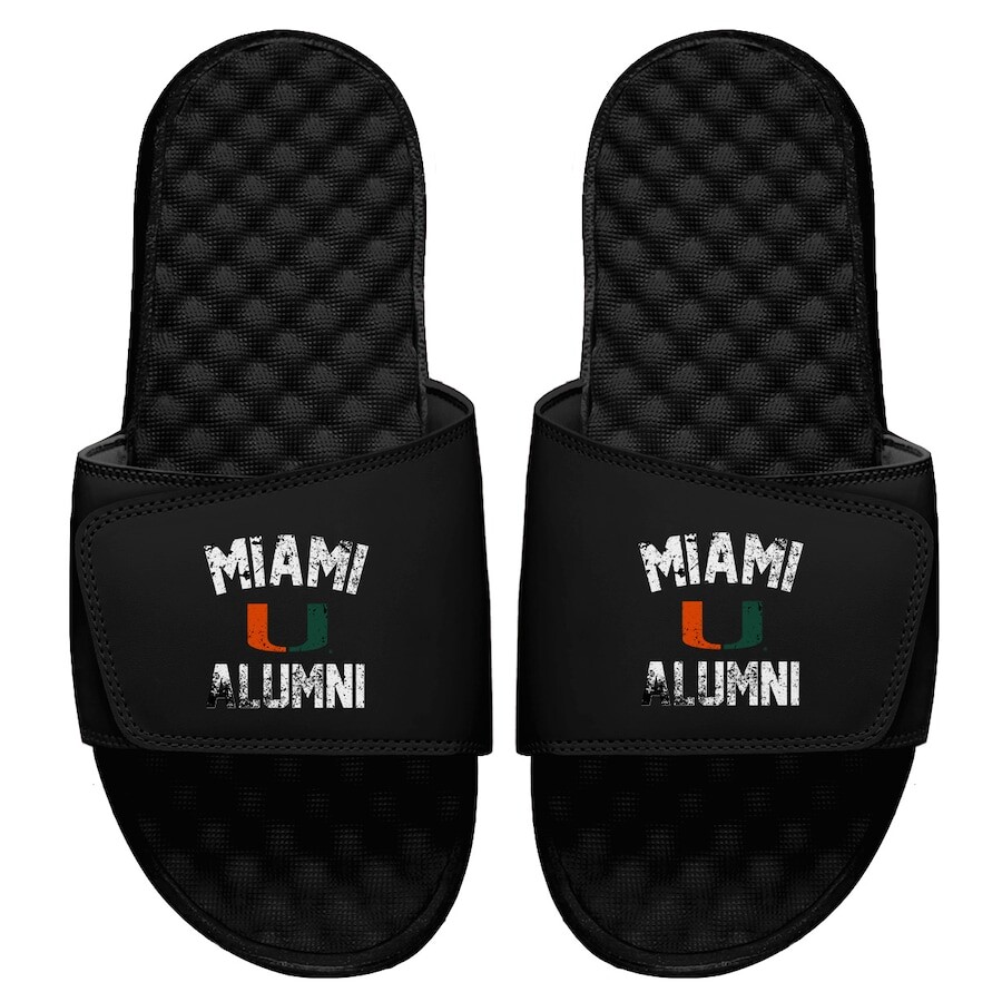 

Шлепанцы ISlide Miami Hurricanes, черный