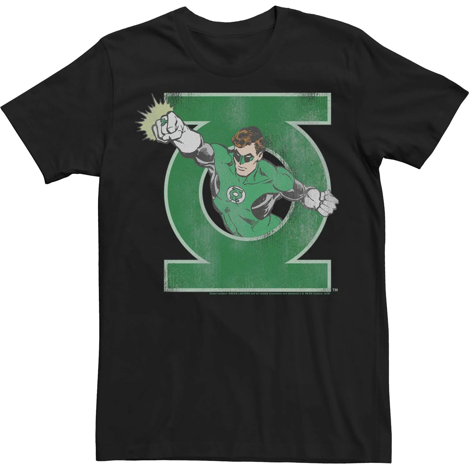 цена Мужская зеленая футболка с логотипом Kaboom Lantern Licensed Character