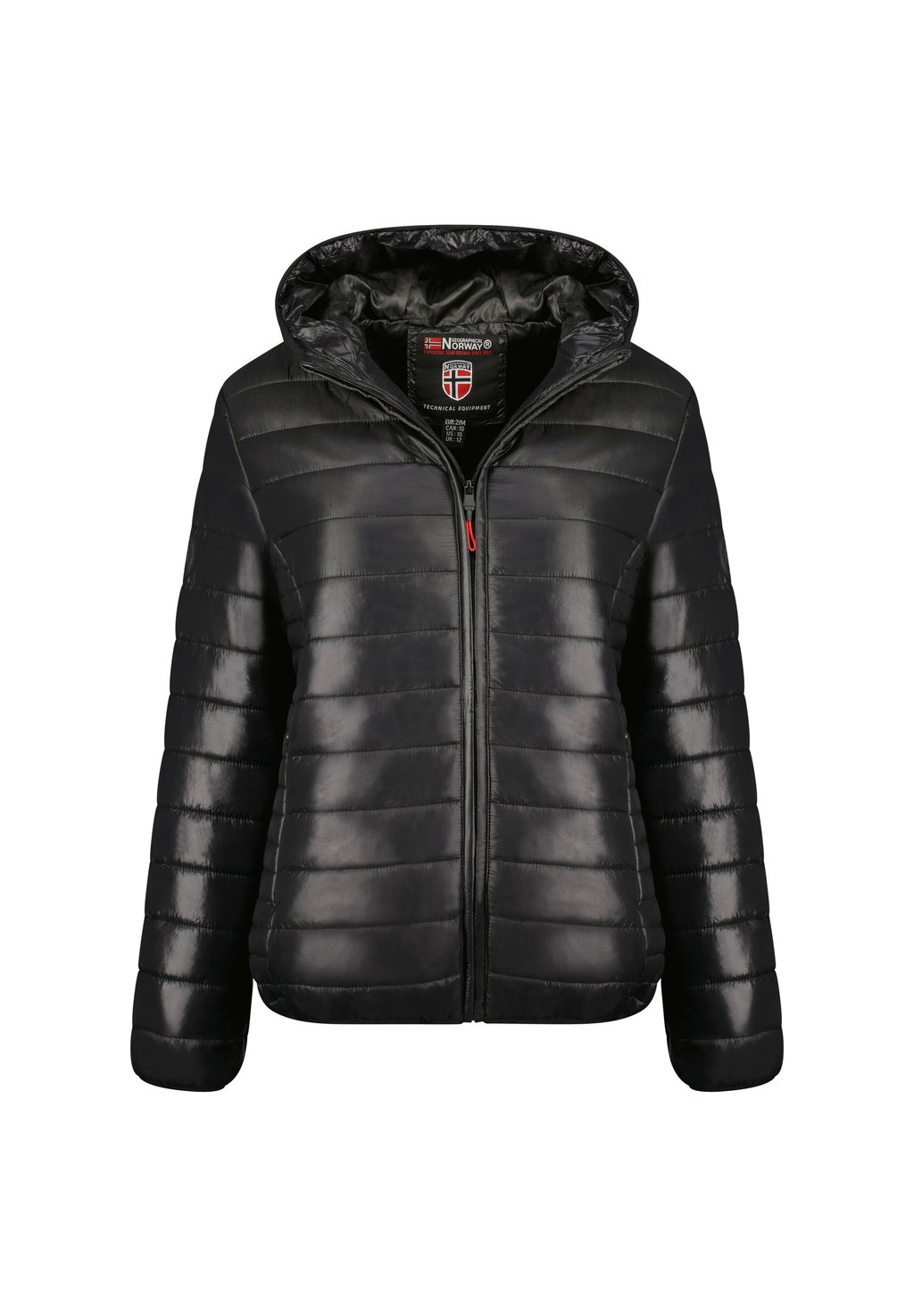 Зимняя куртка ANNECY SLIM Geo Norway, цвет black