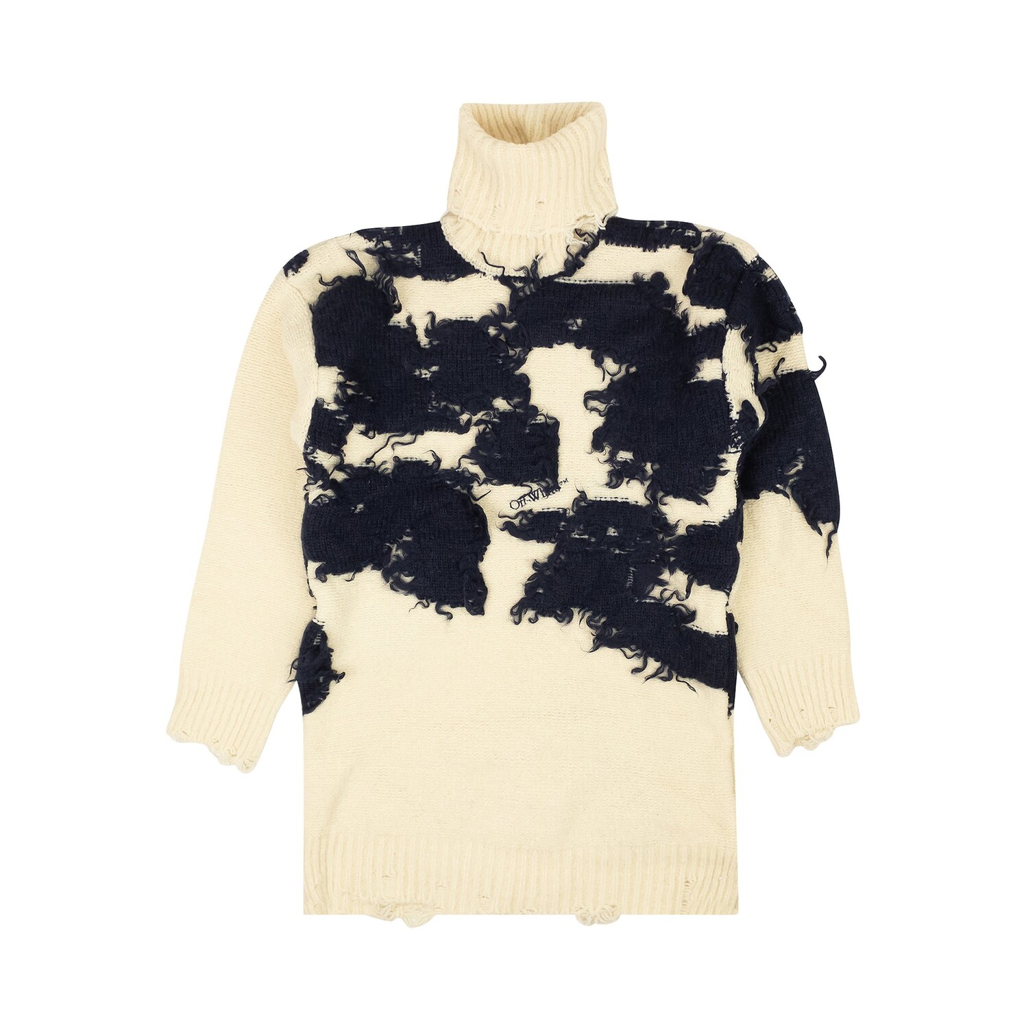

Водолазка Off-White Moo Бежевый/Синий