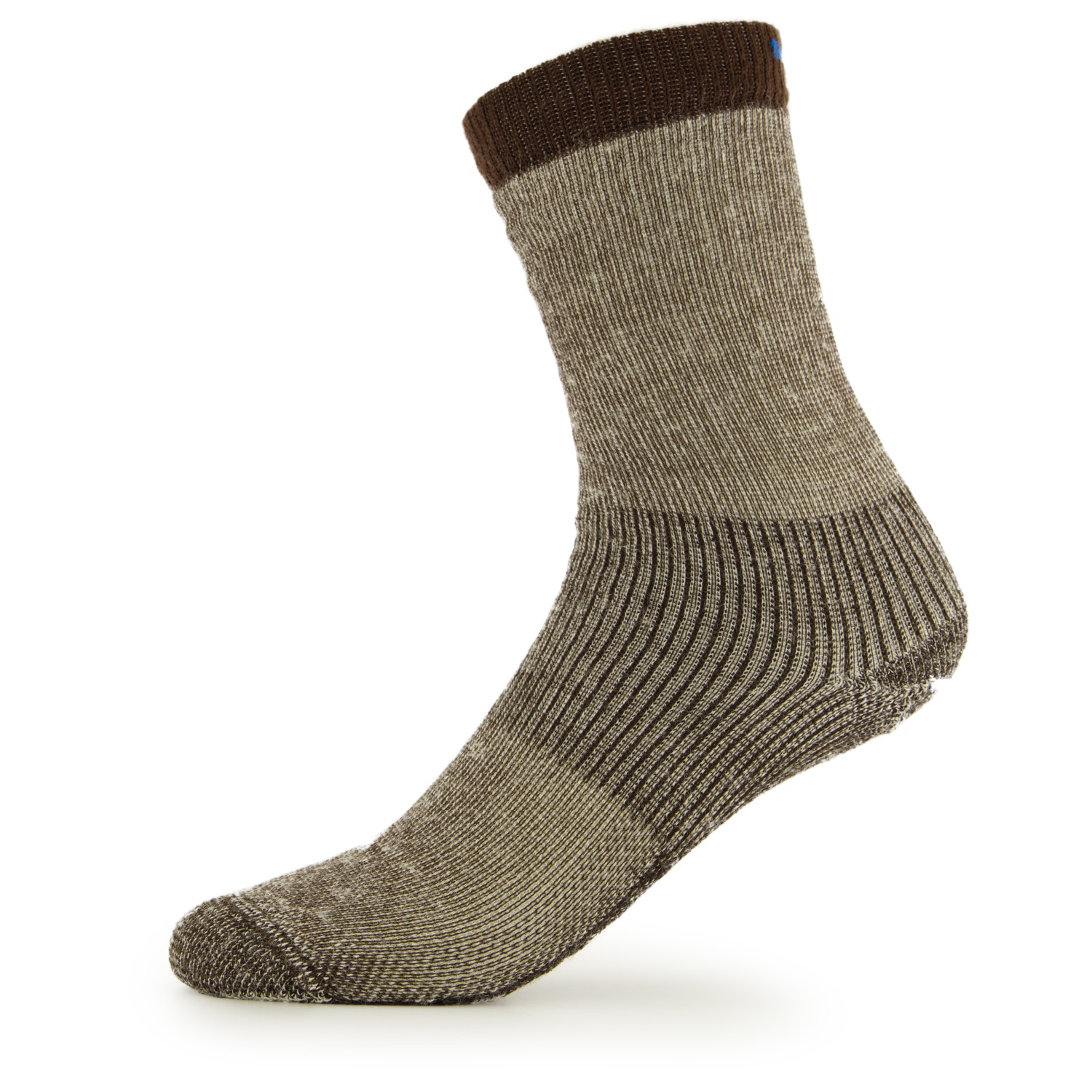 Походные носки Stoic Merino Wool Cushion Heavy Socks, цвет Dark Brown men wool merino socks for winter thermal warm thick hiking boot heavy soft cozy socks for cold weather 5 pack