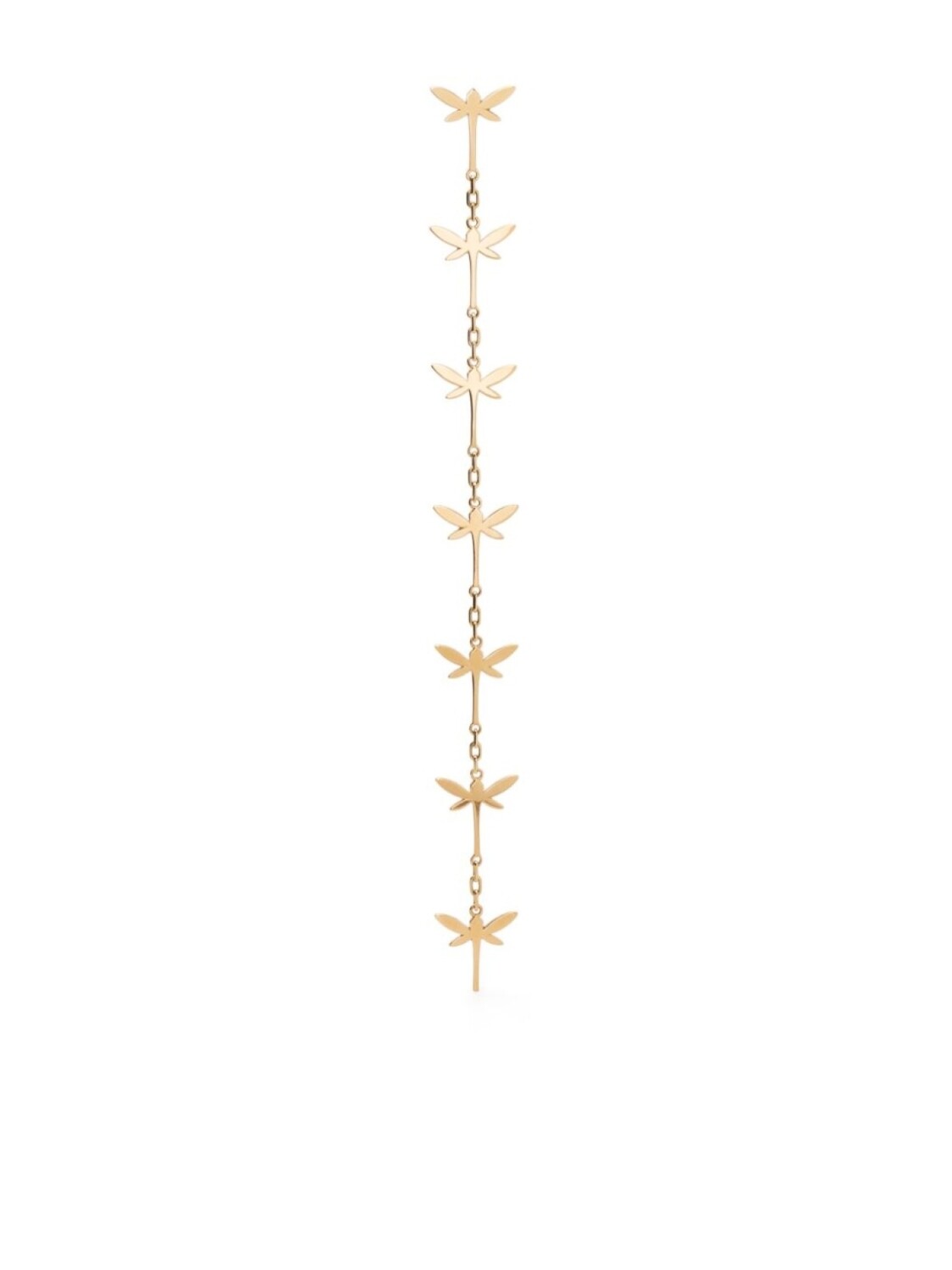 

Серьга-подвеска Mini Dragonfly из желтого золота Anapsara, золотой