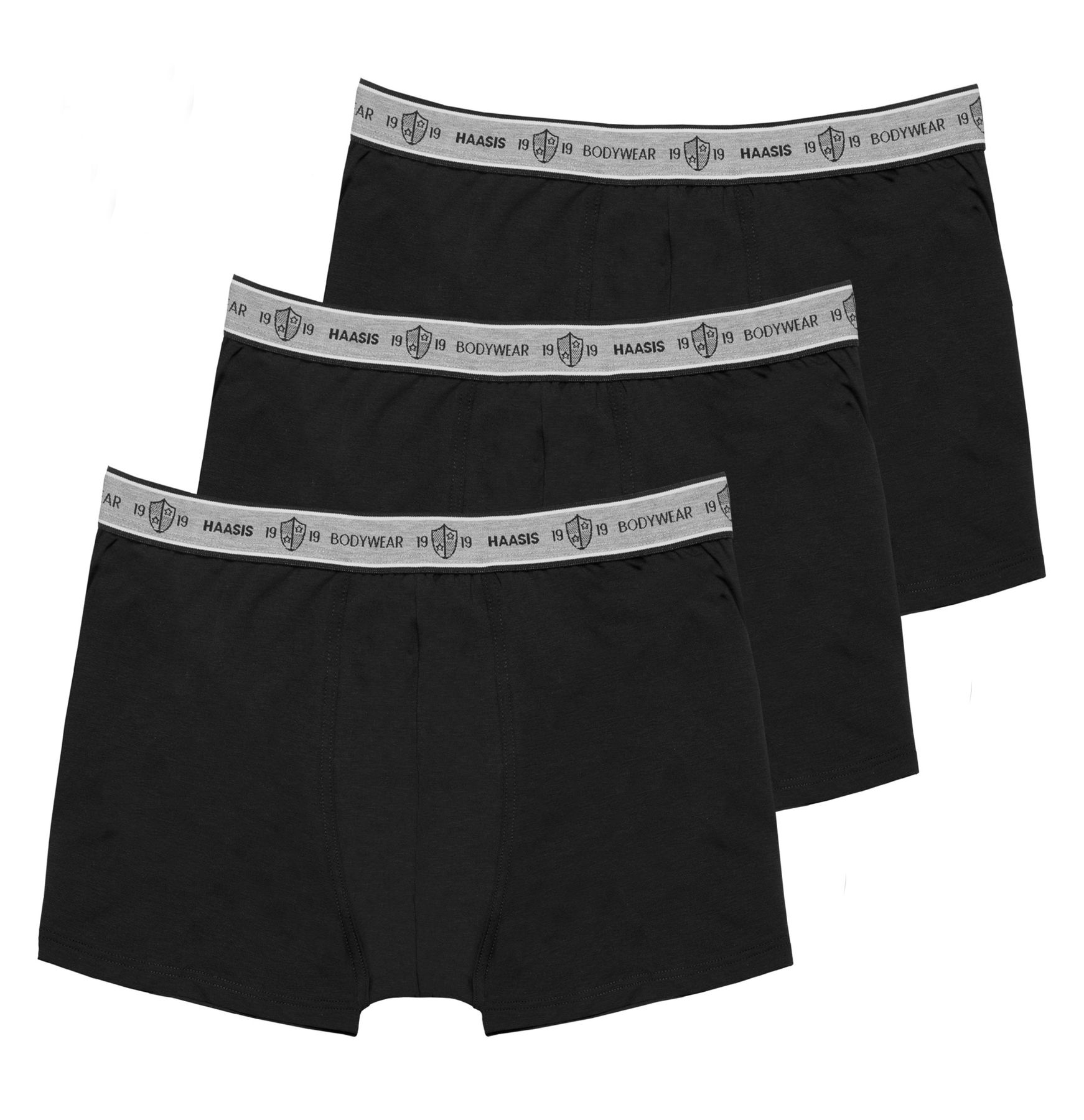 цена Боксеры Haasis Bodywear 3er-Set: Pants, черный