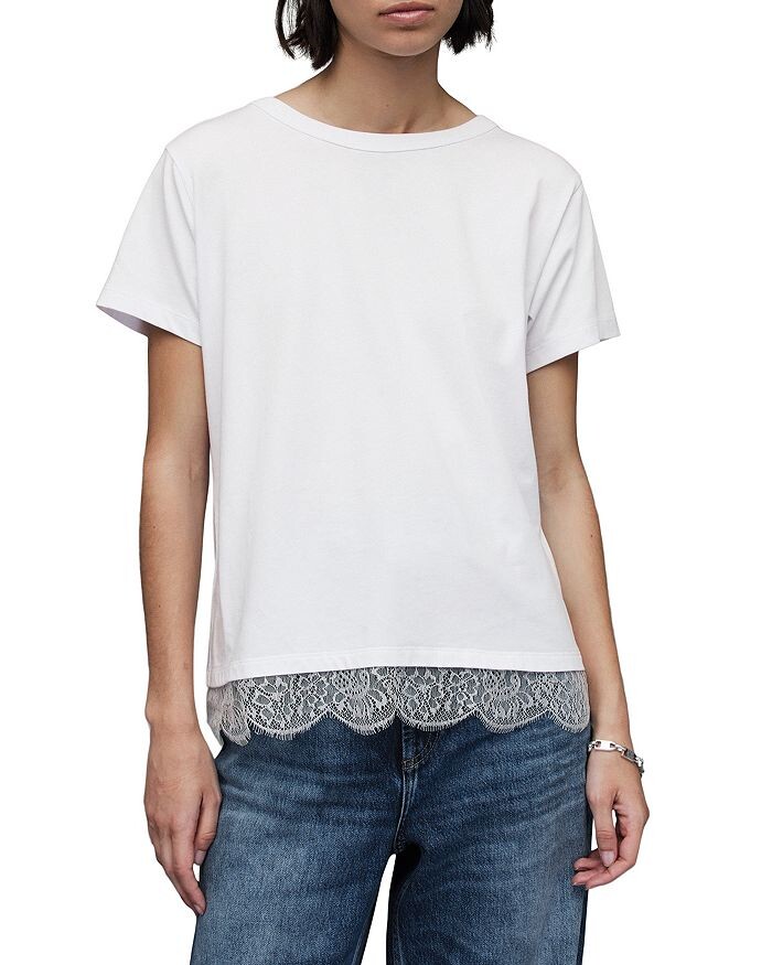 

Футболка Lee со шнуровкой на спине ALLSAINTS