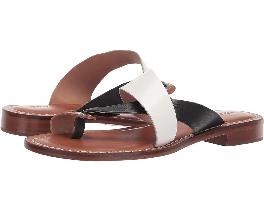 

Сандалии Bernardo Tia Sandal, цвет White/Black/Luggage