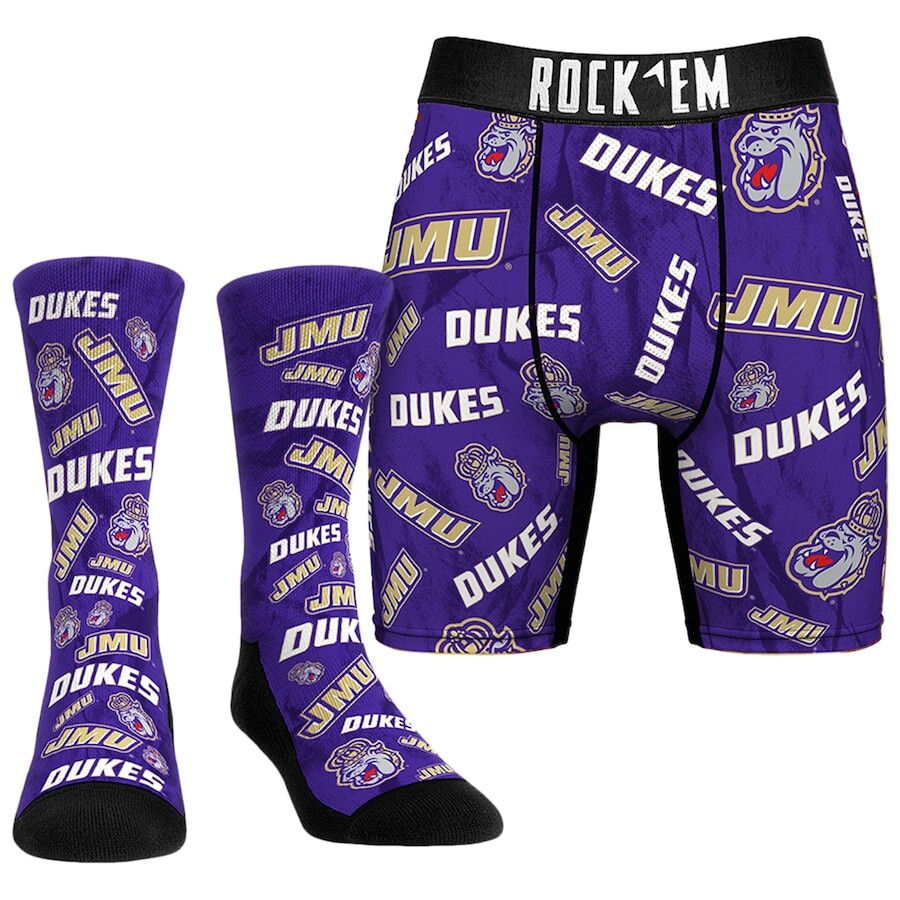 

Носки Rock Em Socks James Madison Dukes