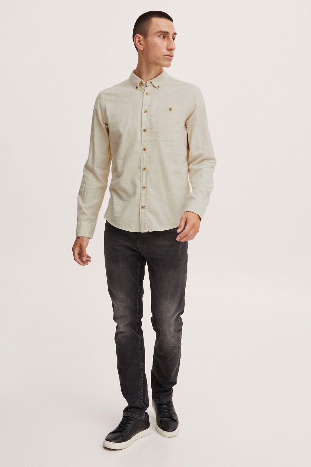 

Рубашка BLEND Langarm Shirt 20714318, натуральный