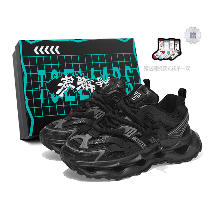 

Кроссовки TCELLARS Porous Series Chunky Sneakers Unisex Low-top, черный