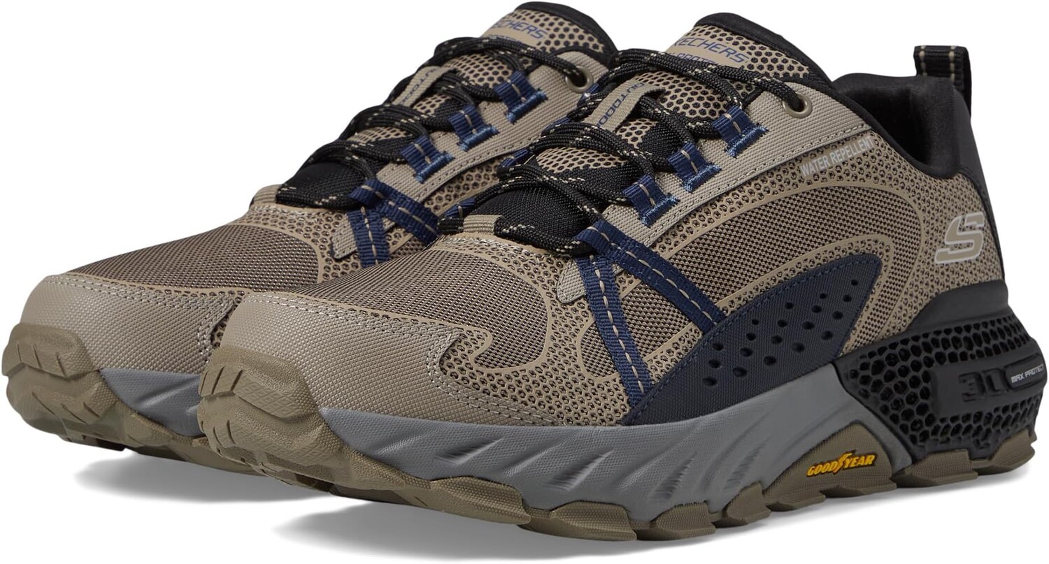 

Кроссовки SKECHERS 3-D Max Protect, цвет Taupe/Black
