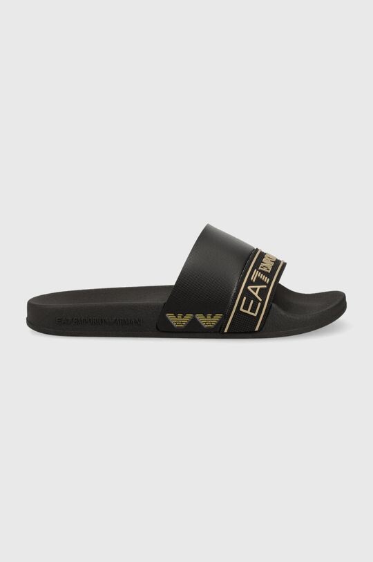 

Шлепки EA7 Emporio Armani, черный