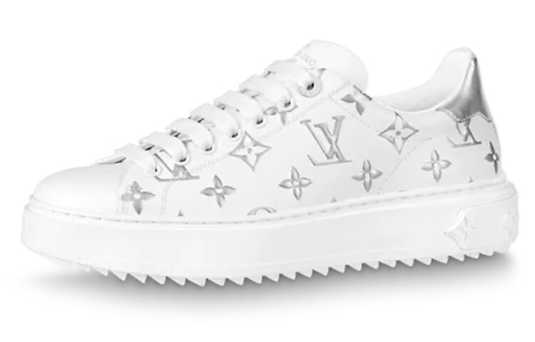 

Кроссовки Louis Vuitton Wmns Time Out Белый/Серебристый