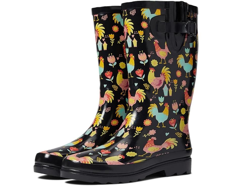 

Ботинки Western Chief Printed Tall Rain Boot, цвет Cheery Chick