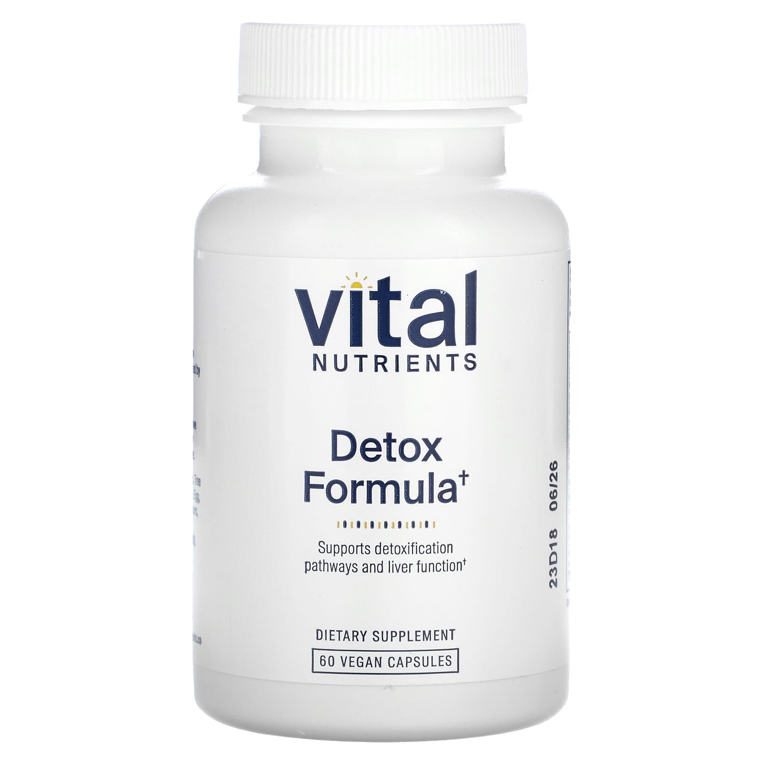 

Формула детоксикации, 60 веганских капсул, Vital Nutrients