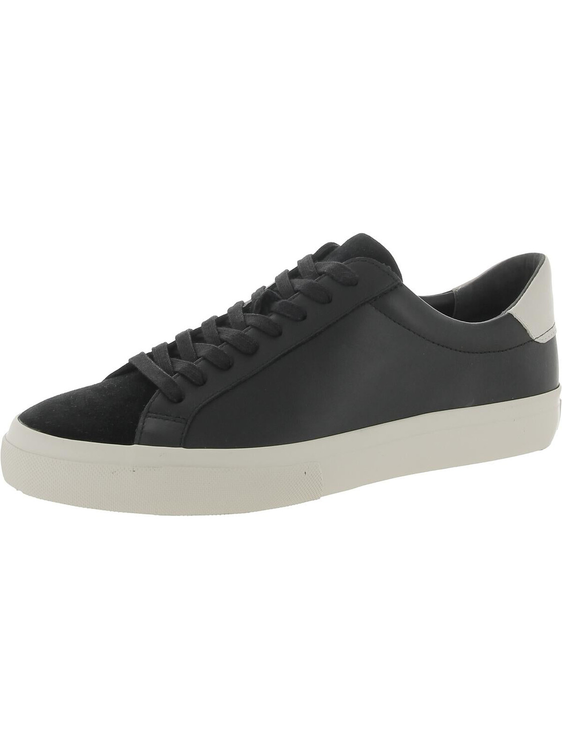 

Мужские кожаные модные кроссовки Fulton E Vince, цвет Black Leather