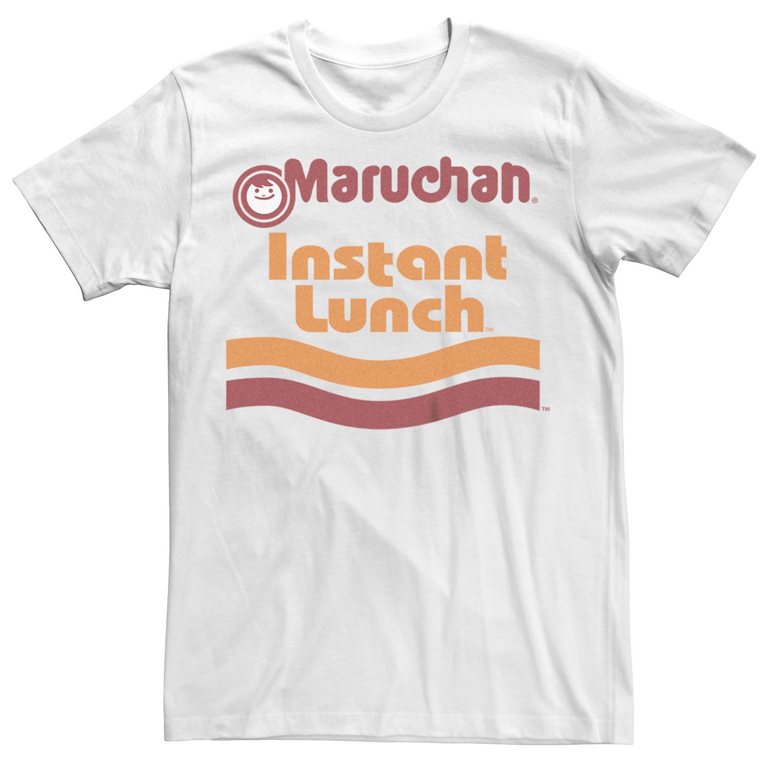 Мужская футболка Maruchan Instant Lunch Classic с графическим логотипом Licensed Character лапша maruchan instant lunch hot spicy lime shrimp с креветками 64 г