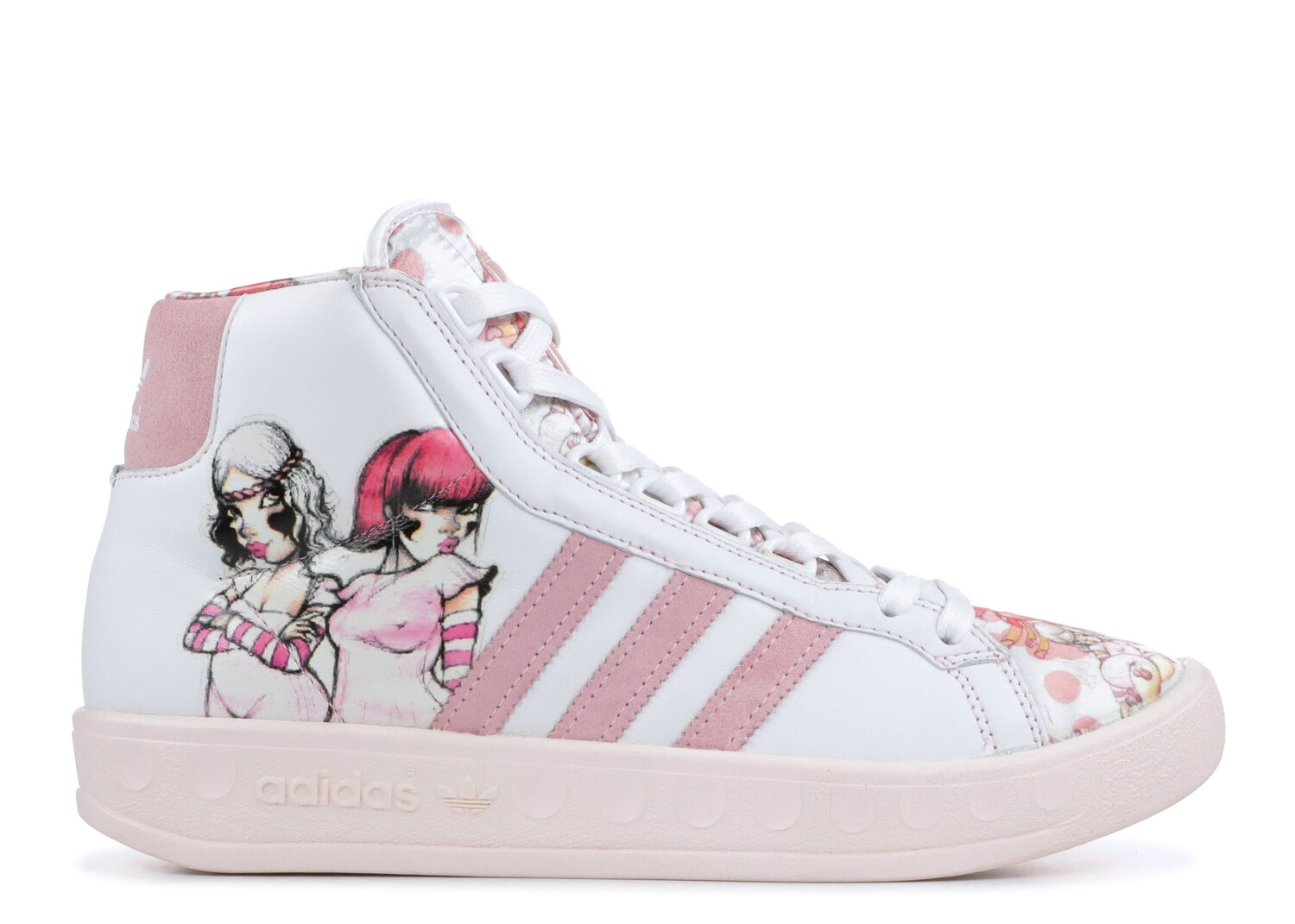 

Кроссовки adidas Adicolor Hi P 2 W, черный, Черный;серый