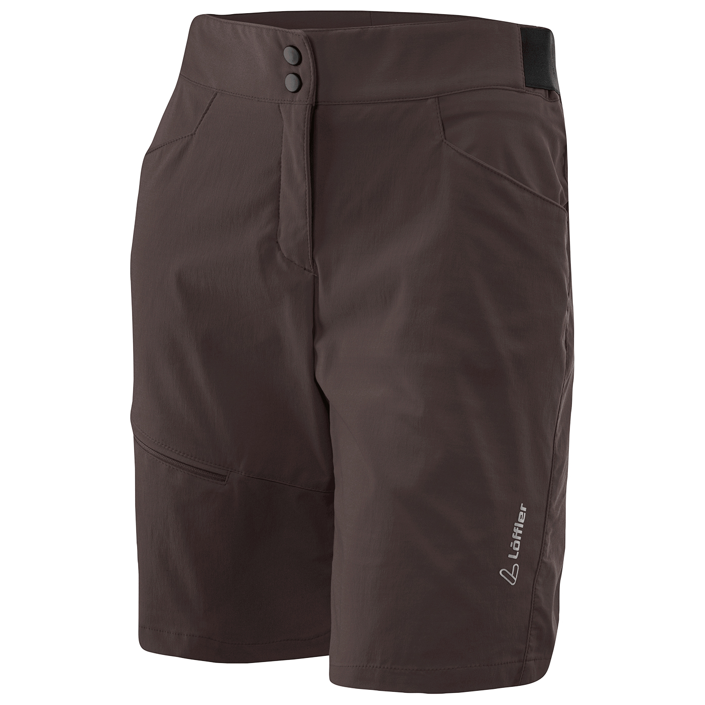 цена Велосипедные шорты Löffler Women's Bike Shorts Comfort Comfort Stretch Light, цвет Charcoal