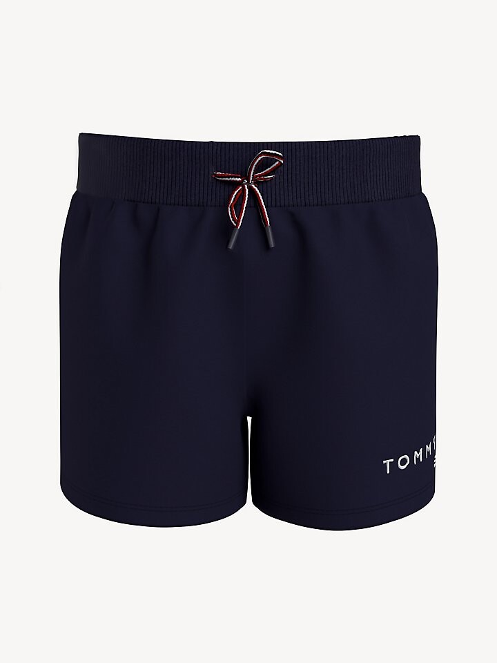 

Детские вязаные шорты с логотипом Tommy Hilfiger