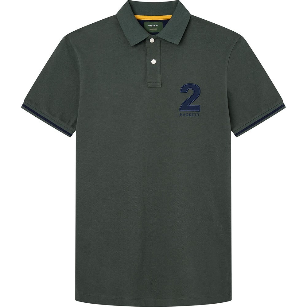 

Поло Hackett Heritage Number, зеленый