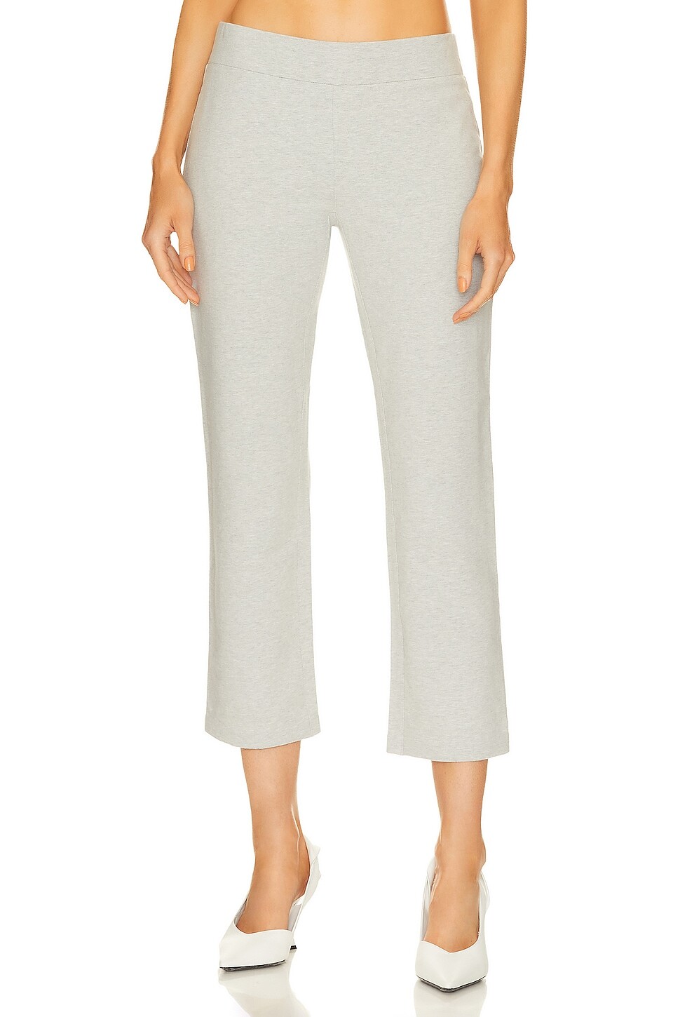 

Брюки Norma Kamali Tailored Pencil, цвет Light Heather Grey