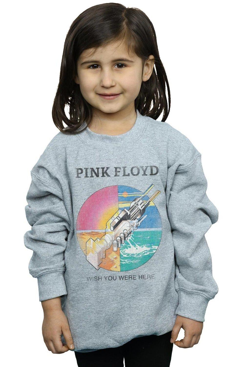 Толстовка Wish You Were Here Pink Floyd, серый виниловая пластинка pink floyd – wish you were here postcard