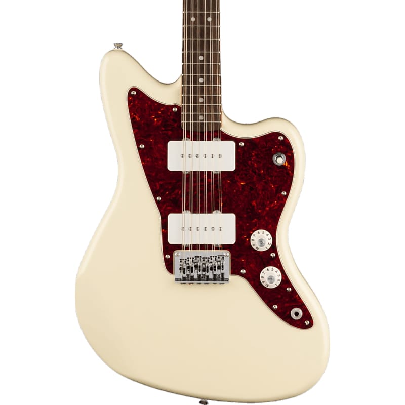 Электрогитара Squier Paranormal Series Jazzmaster XII Electric Guitar Olympic White