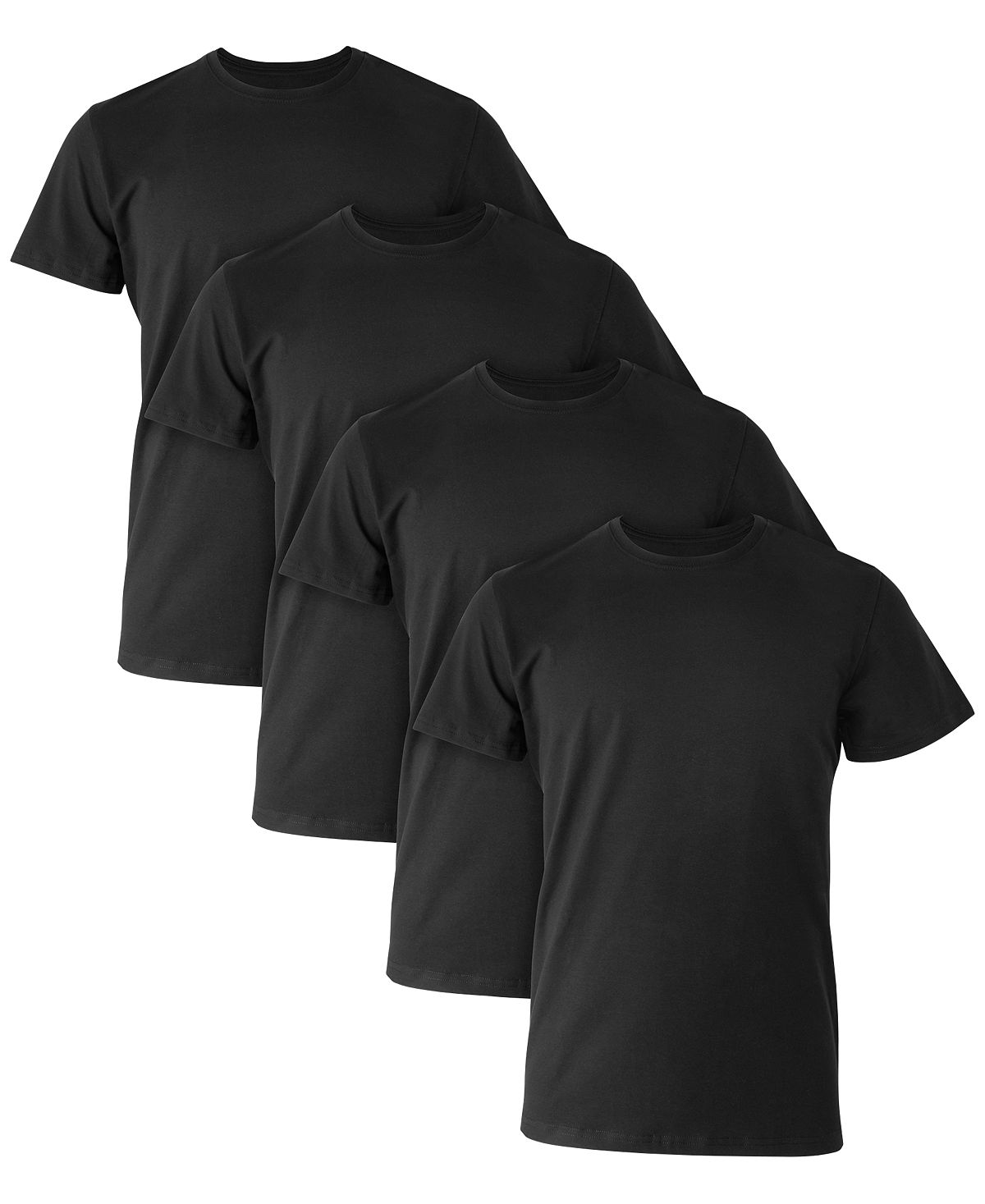 цена Мужской Ultimate, 4 шт. Влагоотводящие эластичные футболки Hanes