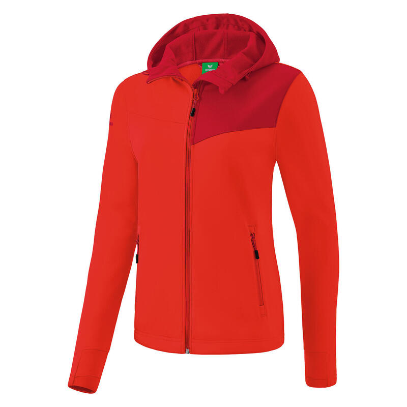Куртка Performance из софтшелла ERIMA, цвет rot куртка из софтшелла erima цвет grau