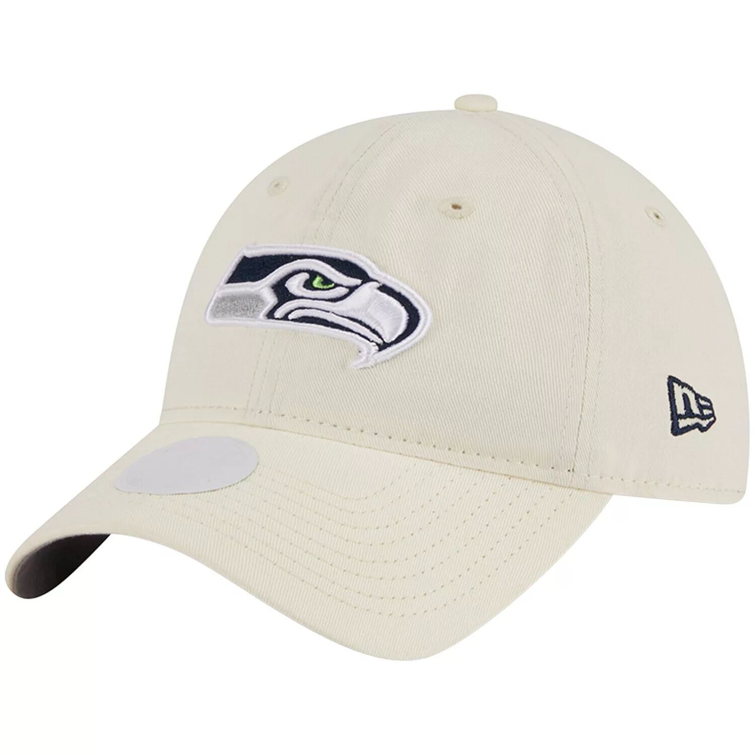 

Женская регулируемая шапка New Era кремового цвета Seattle Seahawks Core Classic 2.0 New Era
