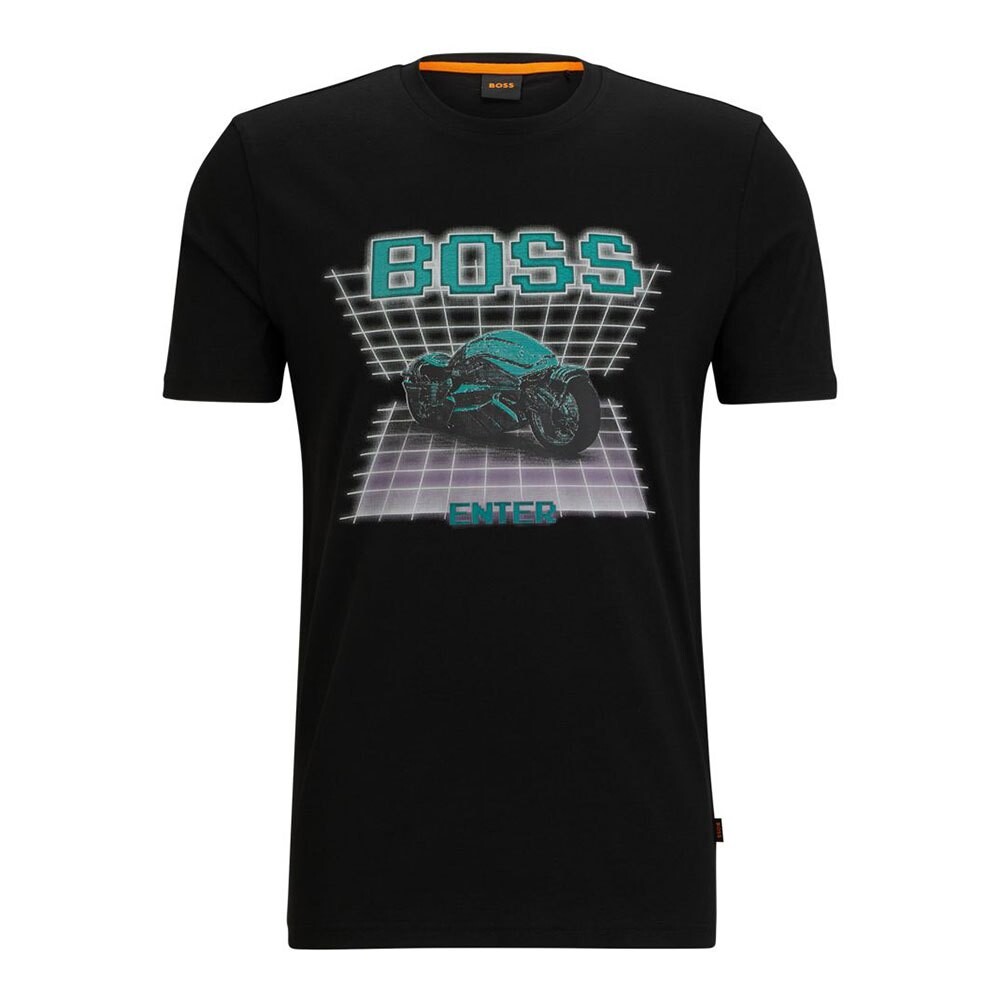 

Футболка с коротким рукавом BOSS Enter, черный