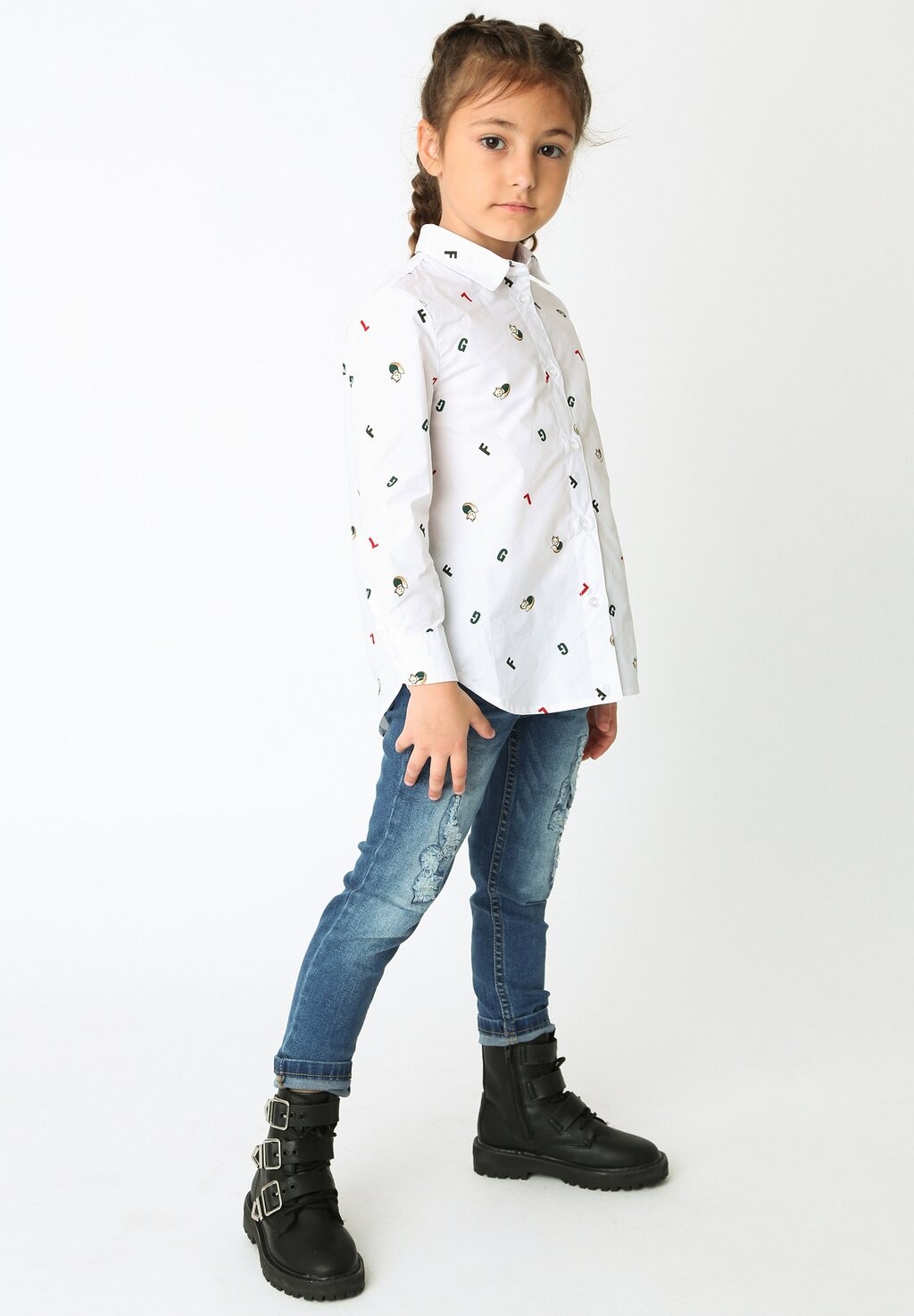 

Джинсы скинни Gulliver, цвет blue denim