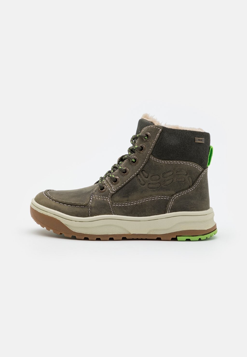 

Ботильоны на шнуровке DAJAN TEX Lurchi, цвет dark olive