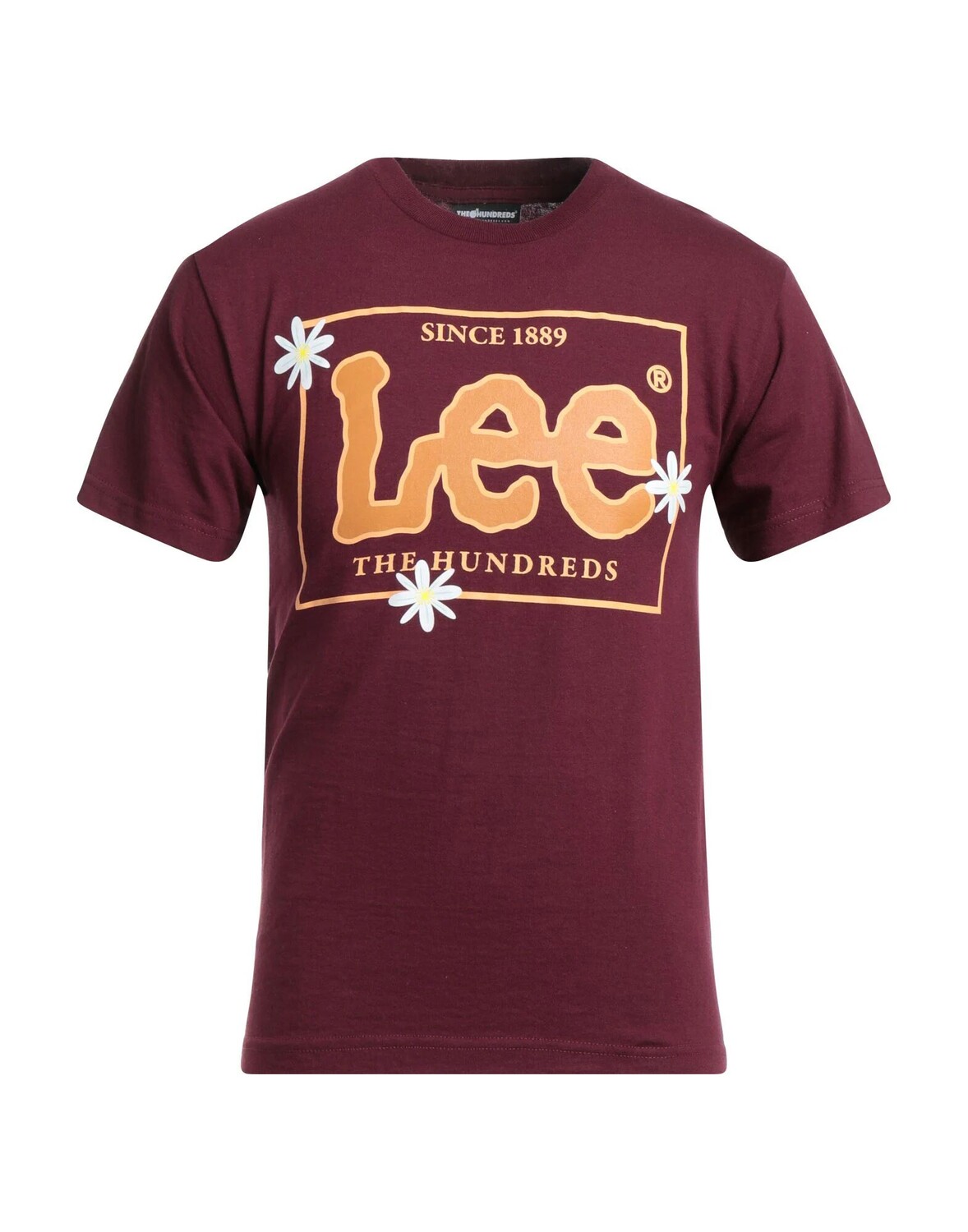 

Футболка Lee, бордовый