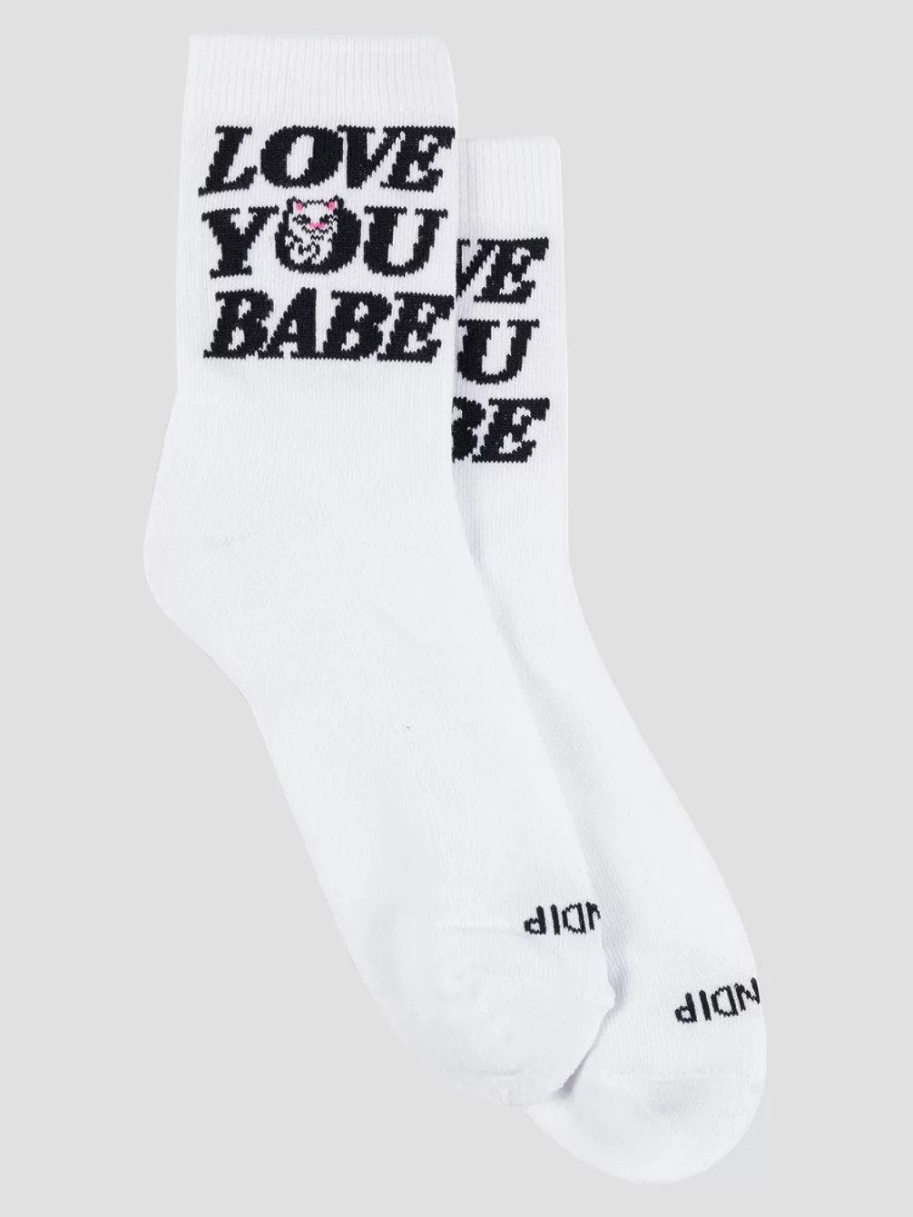 

Носки средней длины Love You Ripndip, белый